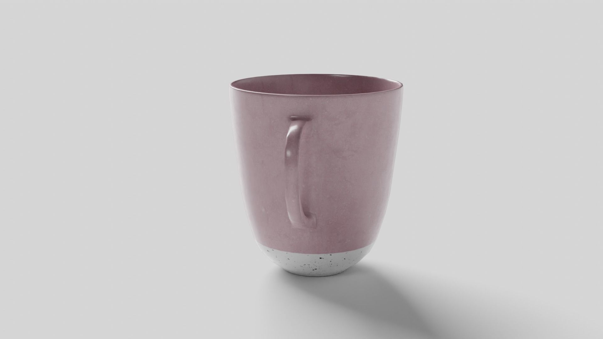 Teacup Low-poly 3D model_13