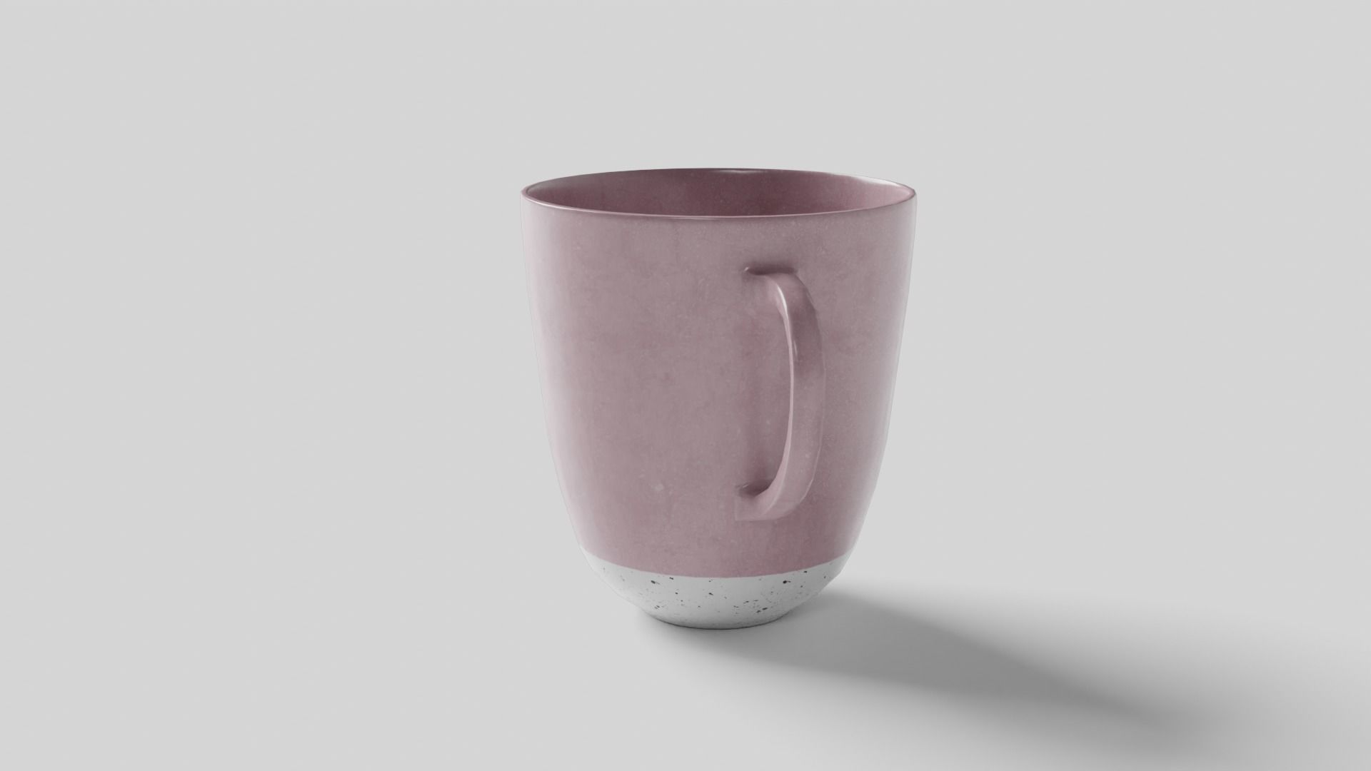 Teacup Low-poly 3D model_11