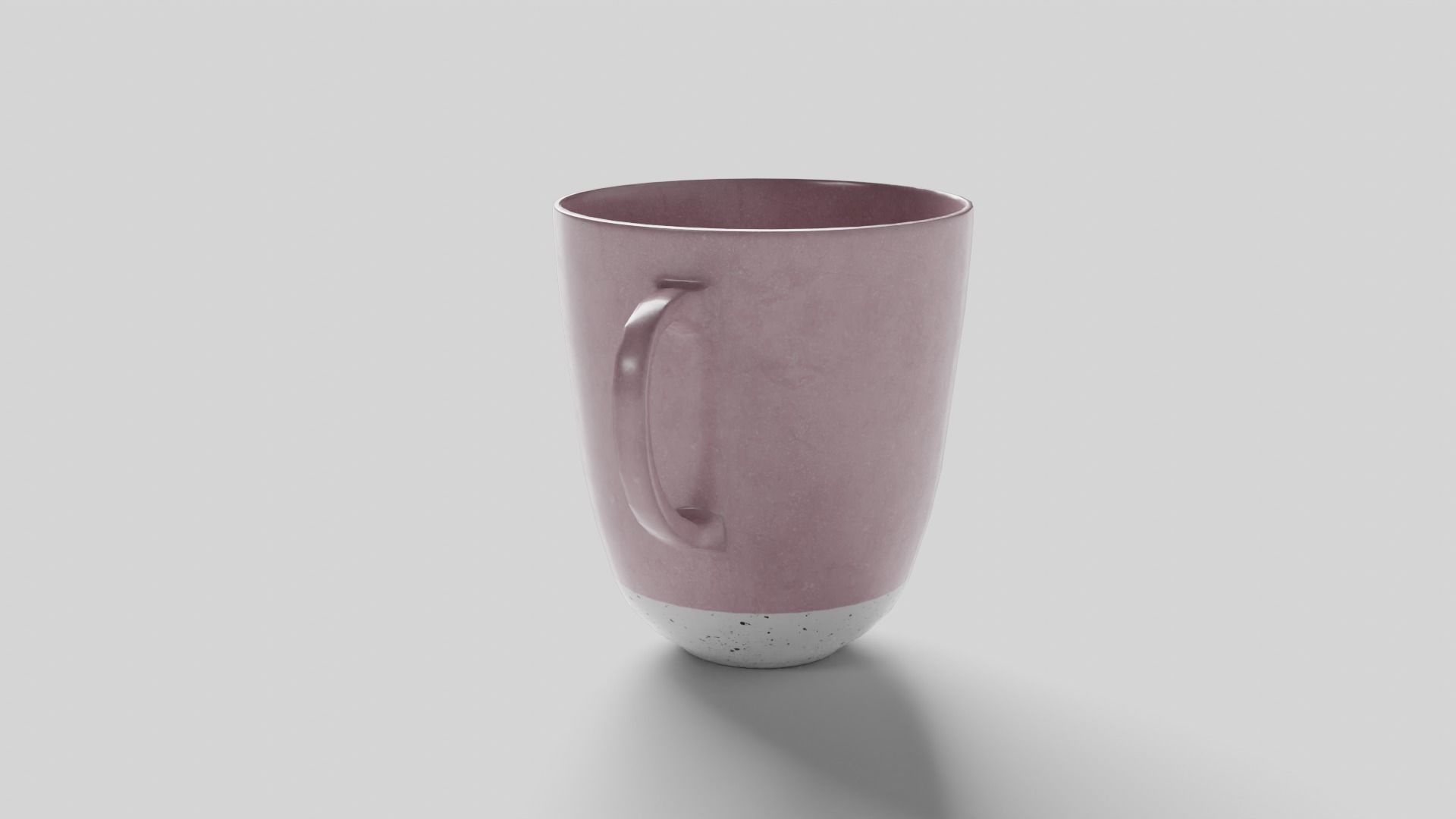 Teacup Low-poly 3D model_14