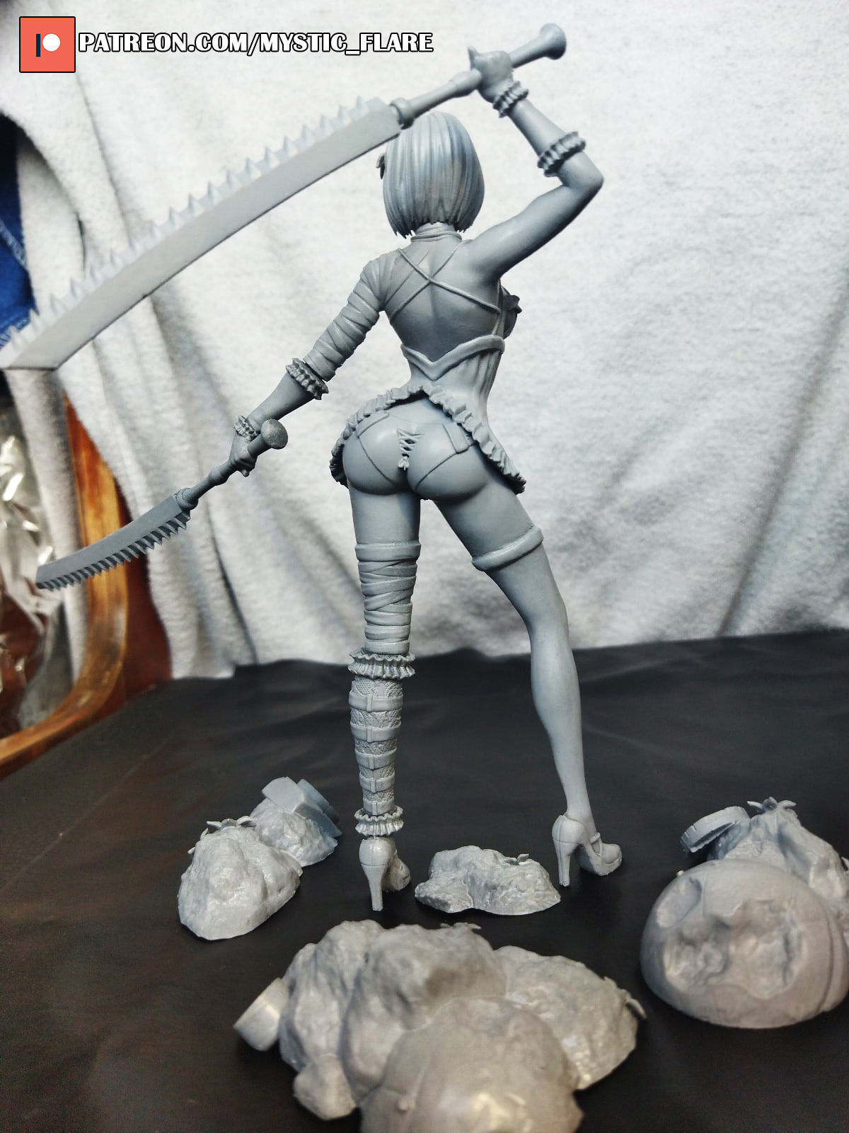 2B Kaine Outfit 3D print model_15