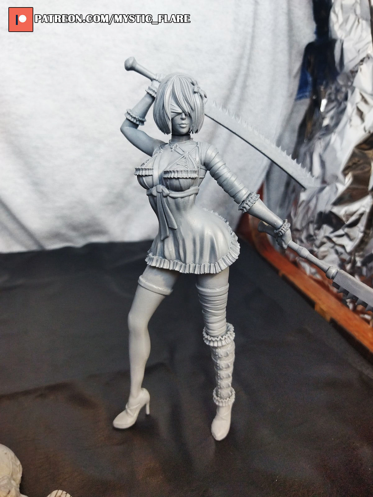 2B Kaine Outfit 3D print model_21