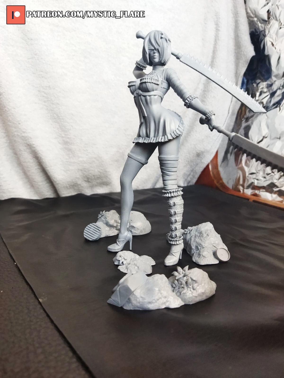 2B Kaine Outfit 3D print model_14