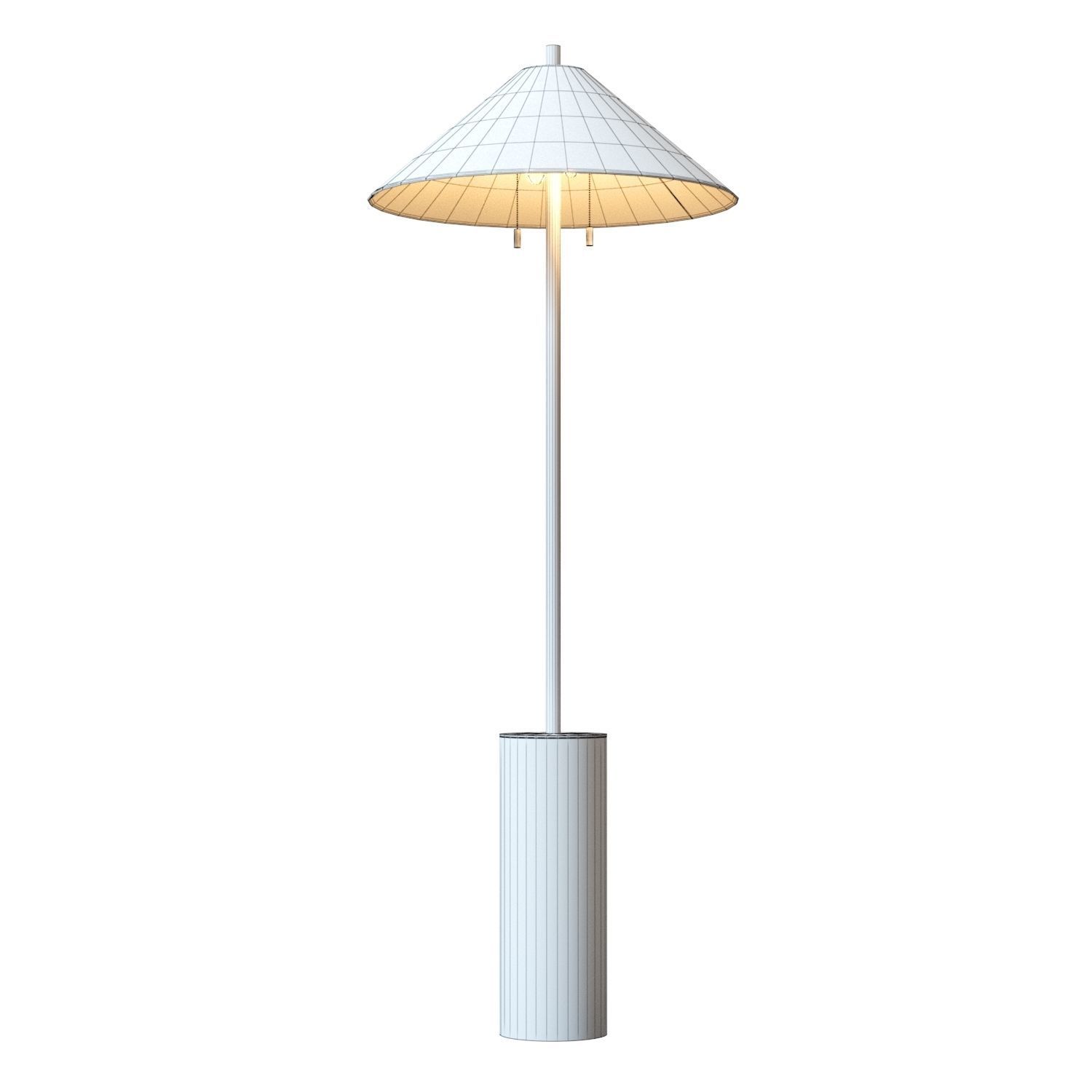 Crate and Barrel Tierra Floor Lamp 3D model_6