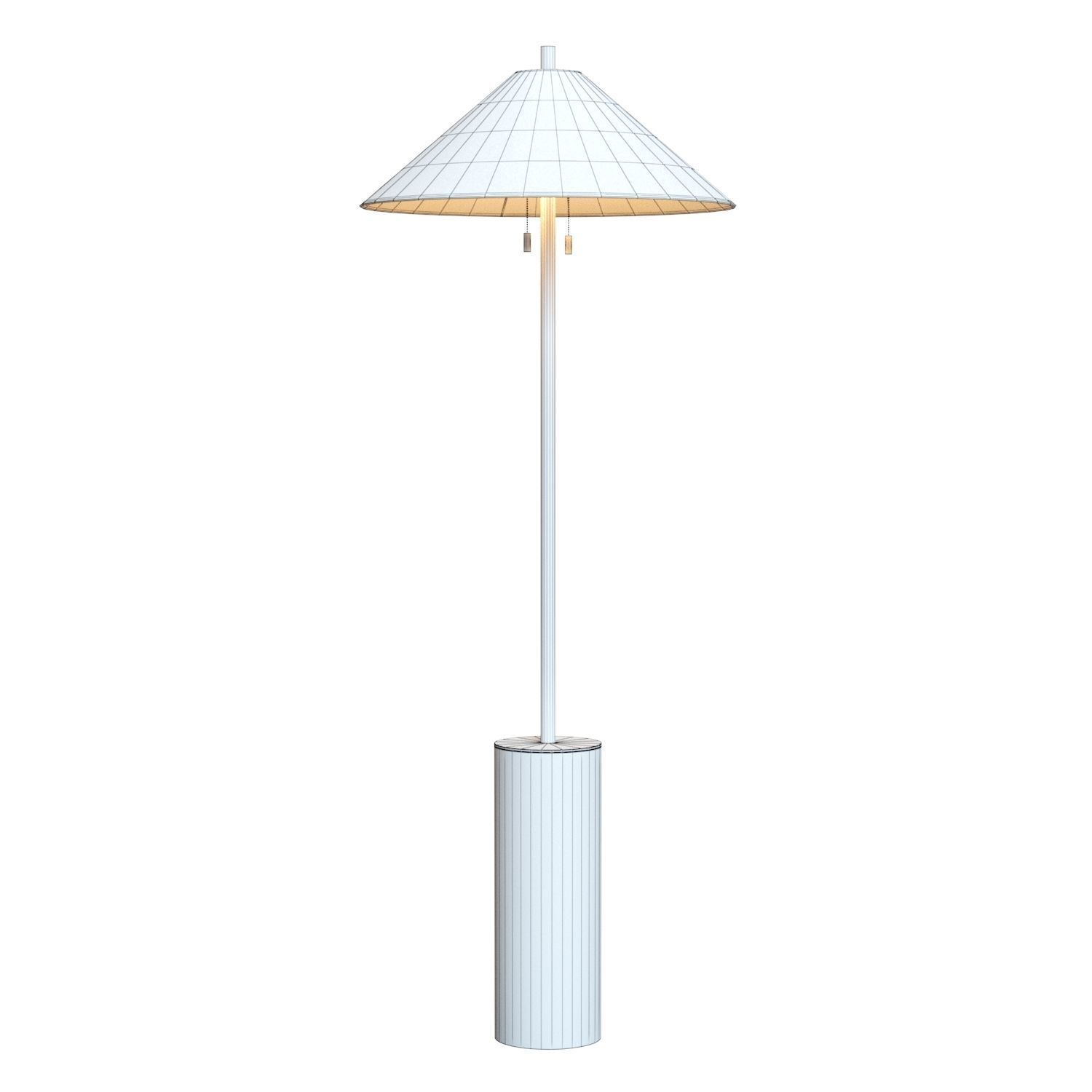 Crate and Barrel Tierra Floor Lamp 3D model_4