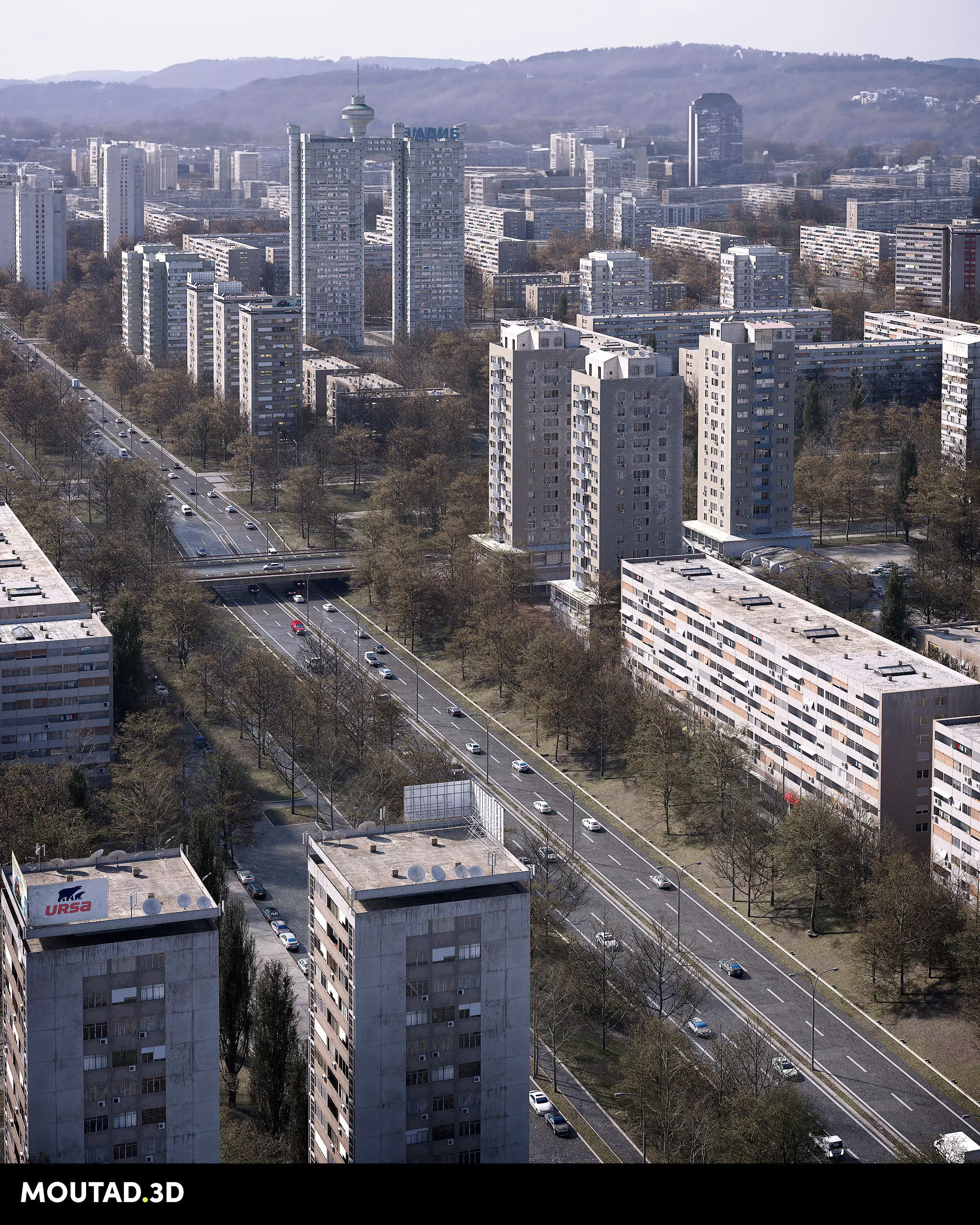 Belgrade - World Builder 3D model