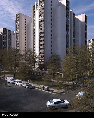 Belgrade - World Builder 3D model 5