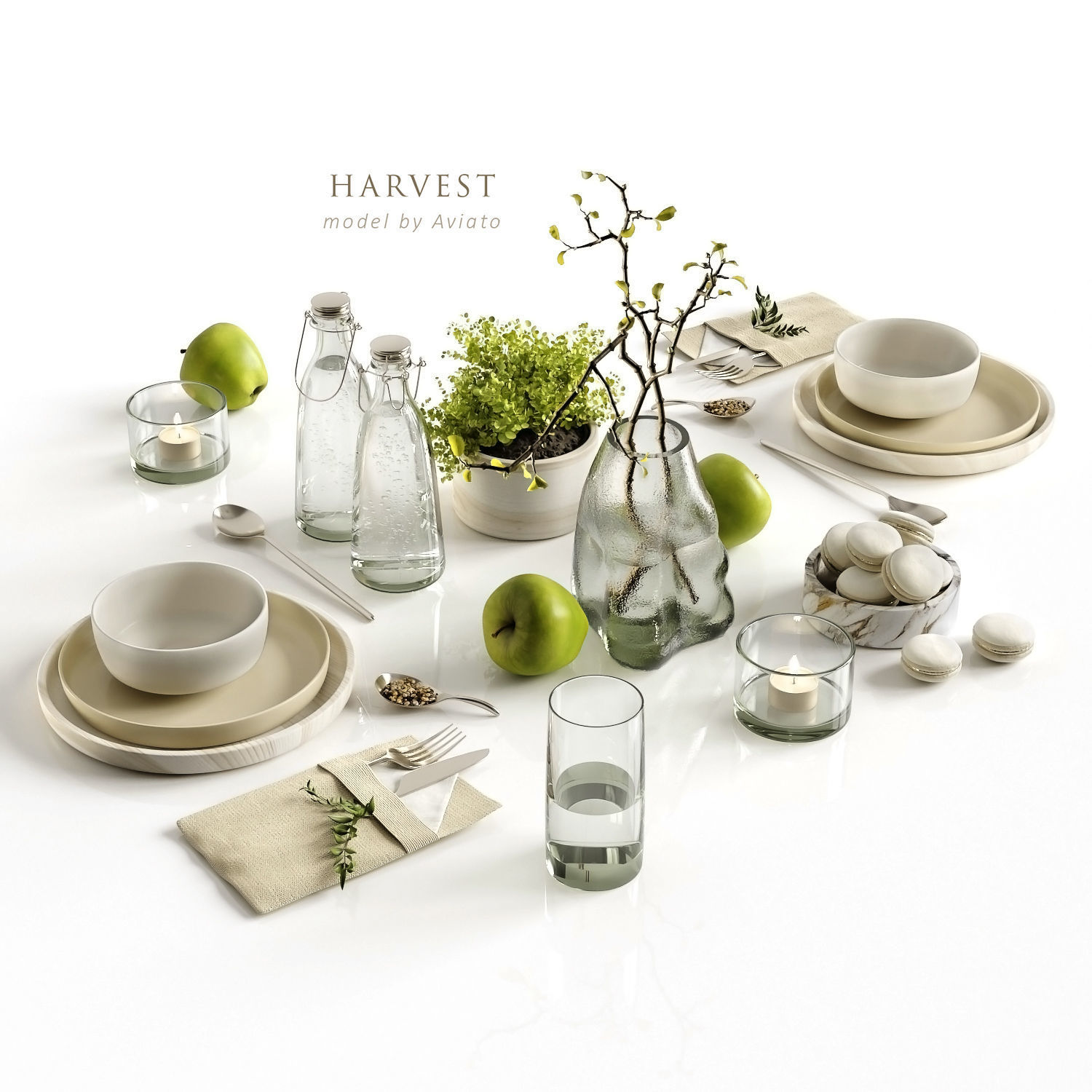 Harvest 3D model_3