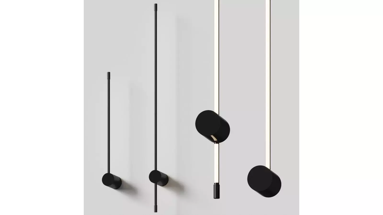 Vakker Linear LED Wall Light - Vakker lighting 3D model_0