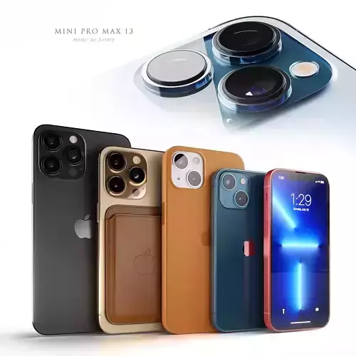 Apple iPhone 13 3D model