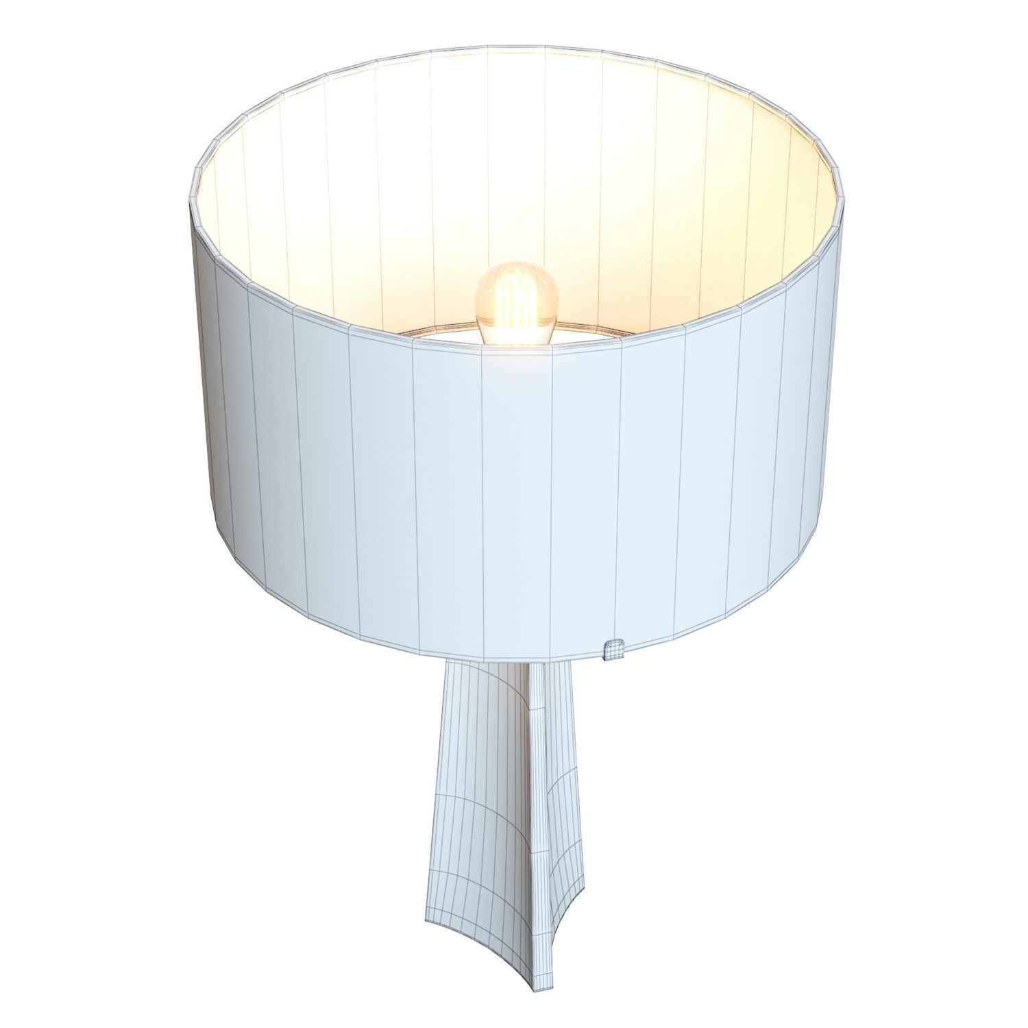 Crate and Barrel Isla Table Lamp 3D model_7