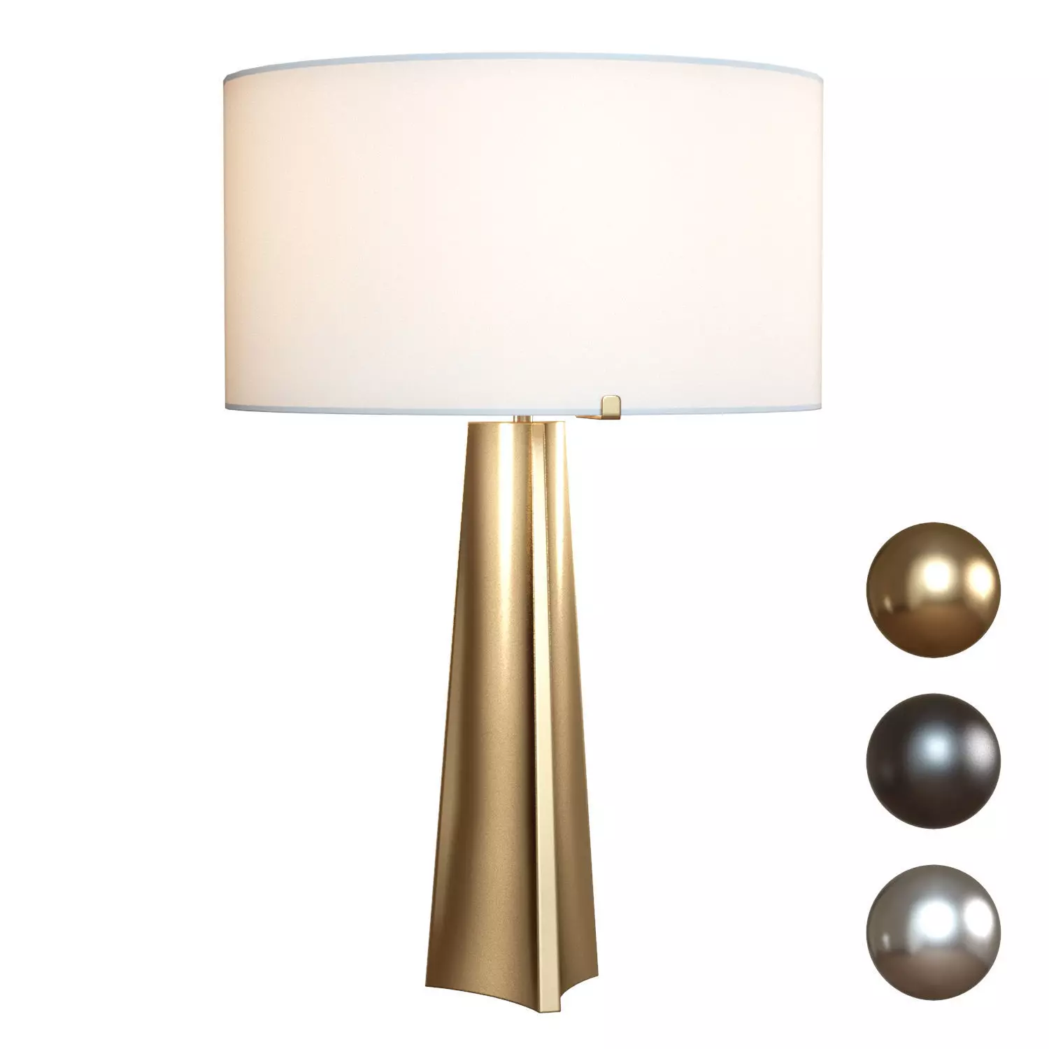 Crate and Barrel Isla Table Lamp 3D model_0