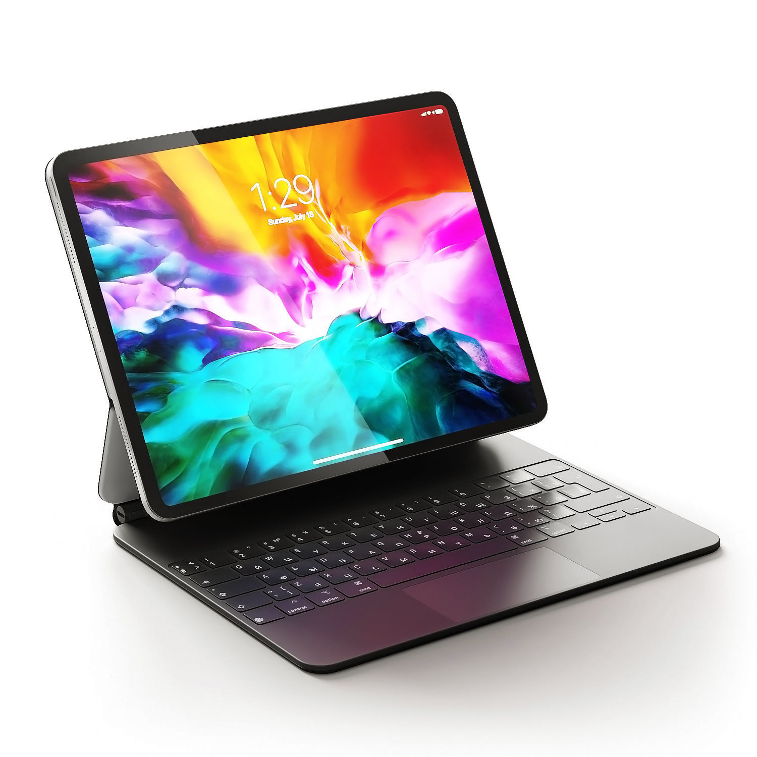 Apple iPad collection 3D model_4