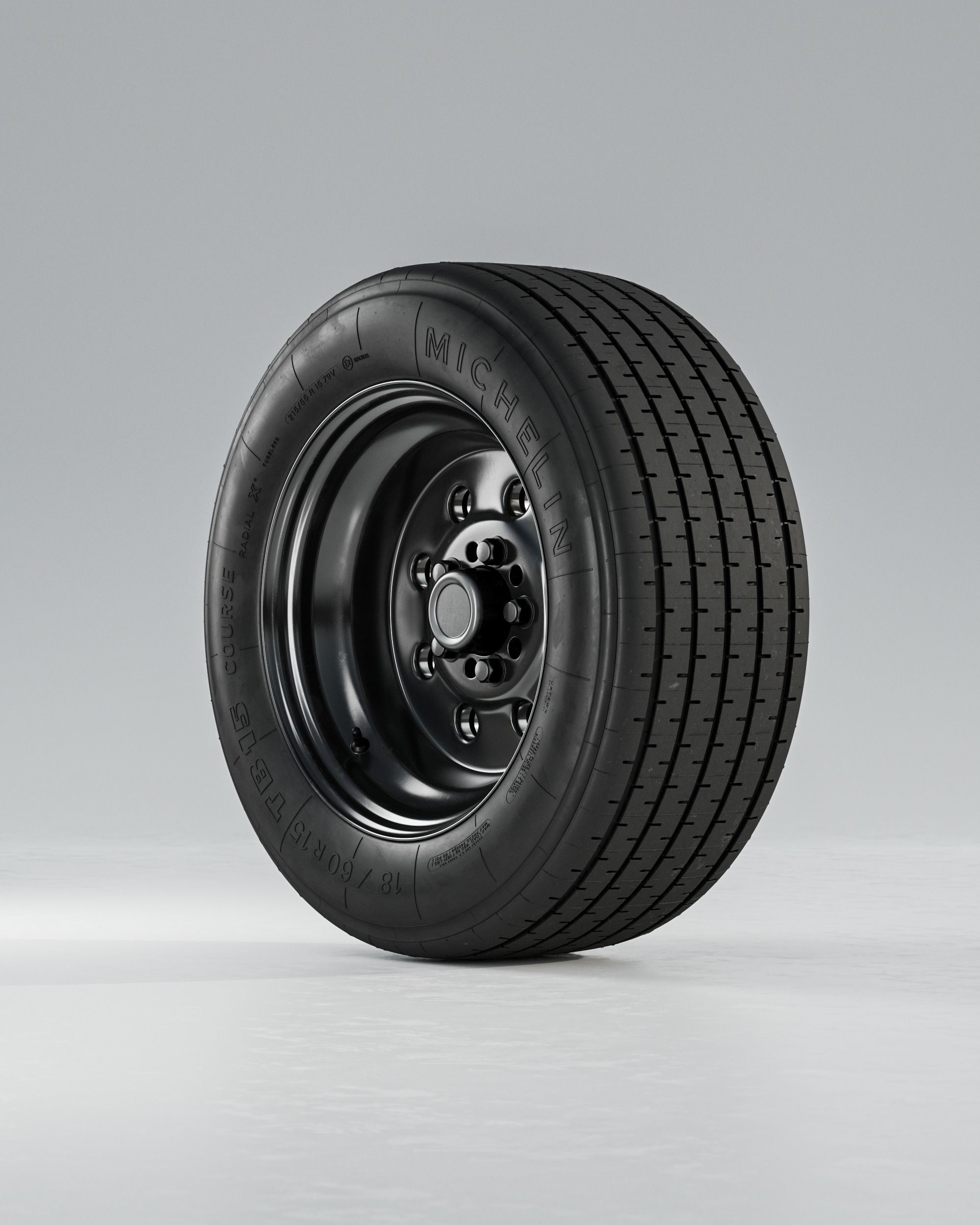 Michelin TB15 215 55 R15 79V 3D model_1