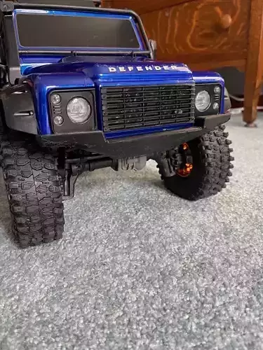 Traxxas TRX4 Low-Profile Front Bumper 3D print model