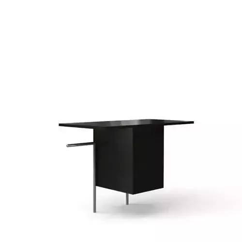 Black Bathroom Stand