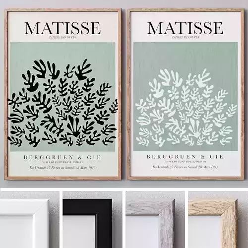 Set of large wall paintings 482