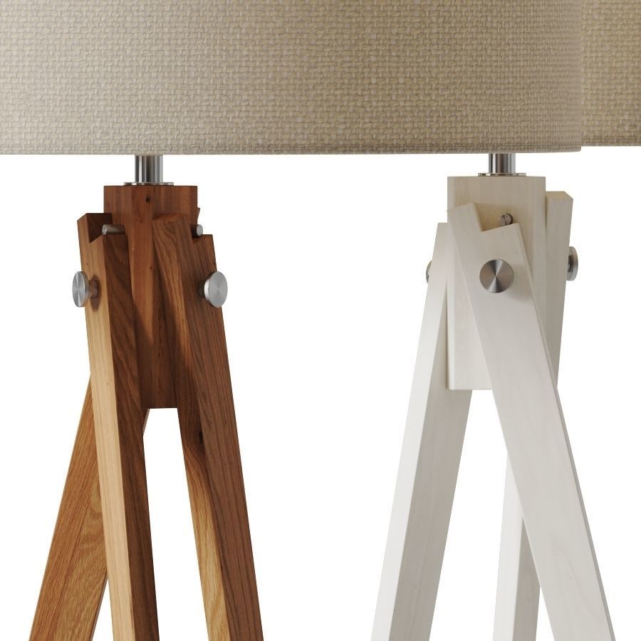 TRIPOD FLOOR LAMP - KWH 3D model_1