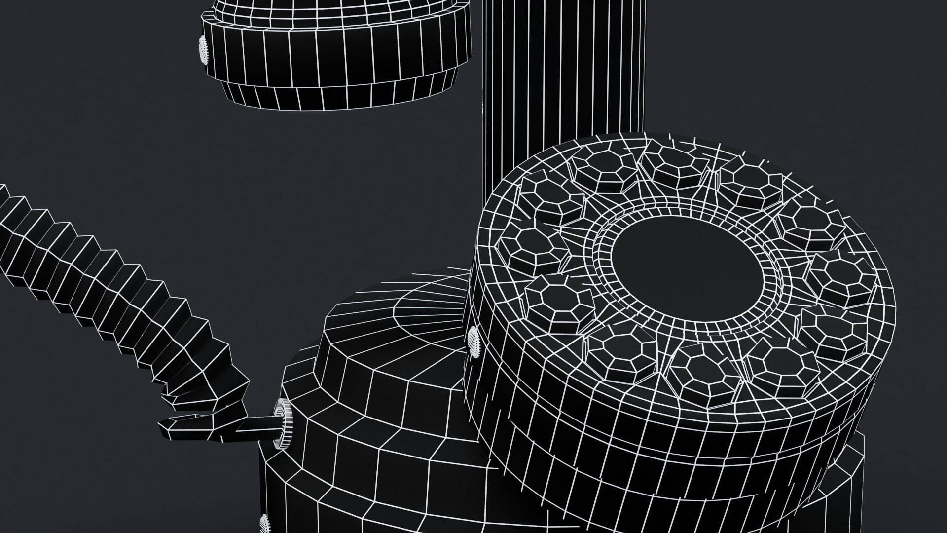 Vintage Wooden Telephone 2 3D model_15