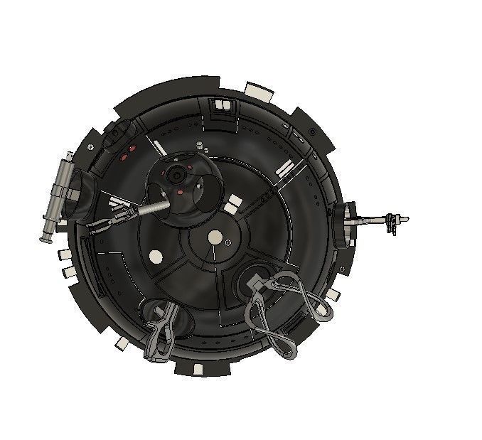 STAR WARS ANH INTERROGATION DROID half scale 3D print model_2