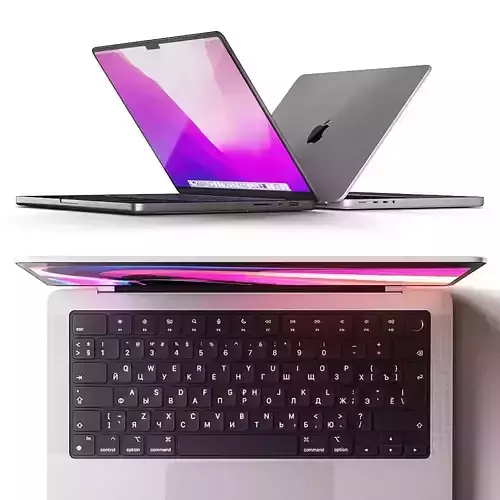 Apple MacBook Pro 2021 3D model