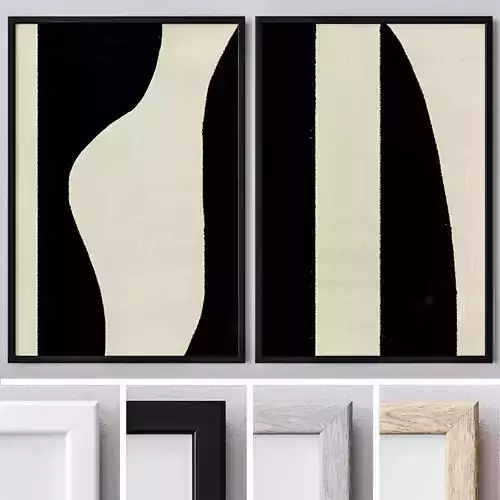 Set of large wall paintings 504