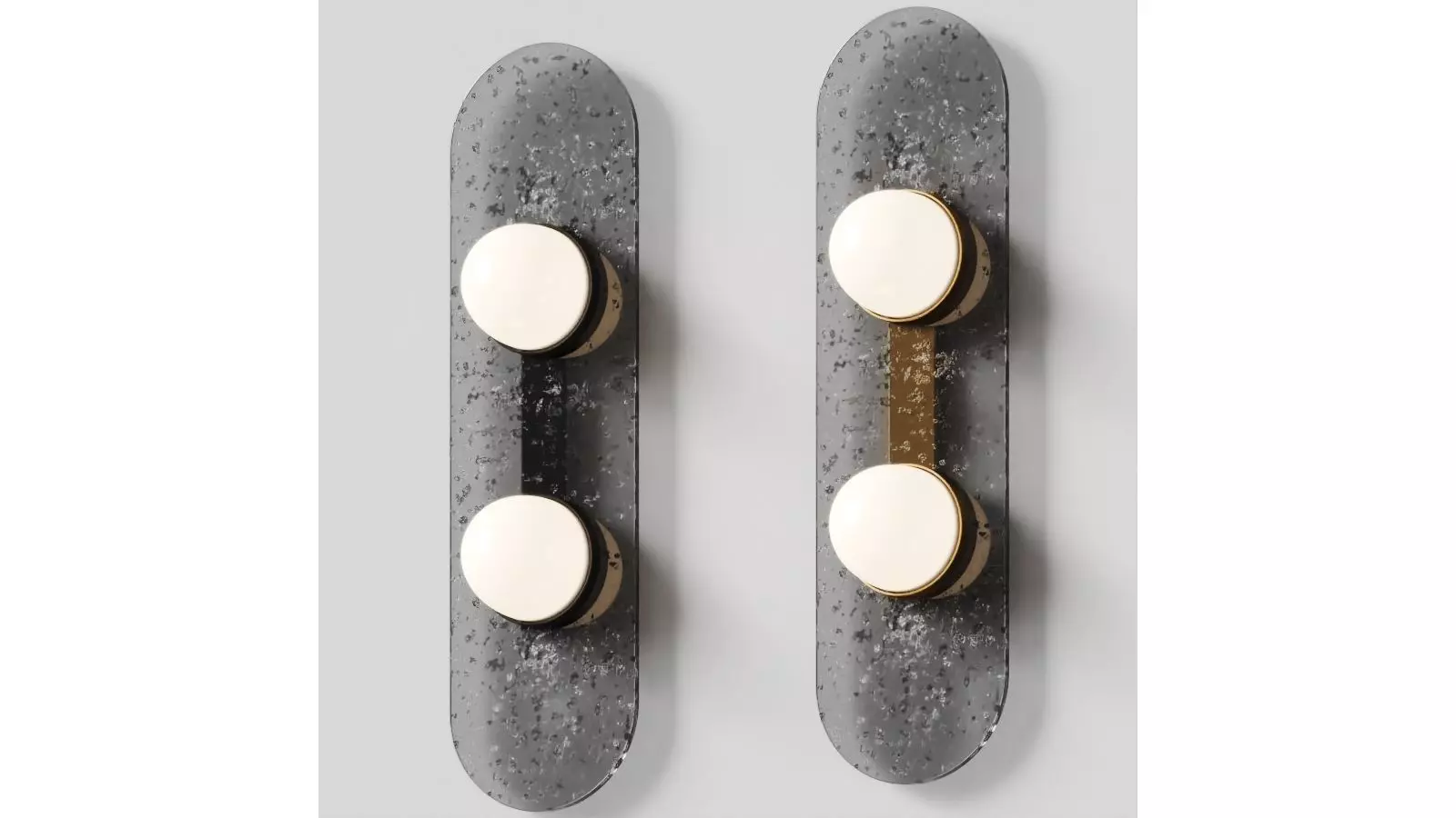 Modulo wall twin by CTO Lighting 3D model_0