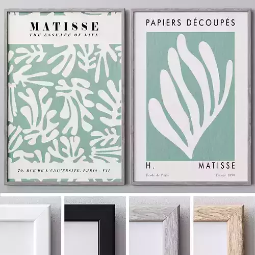 Set of large wall paintings  508