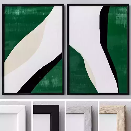 Set of large wall paintings  509