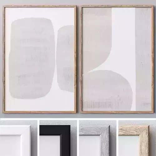 Set of large wall paintings  511