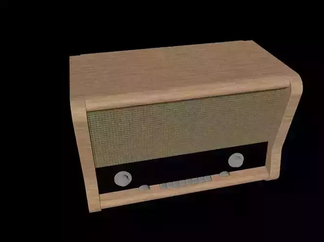 Radiola wooden radio