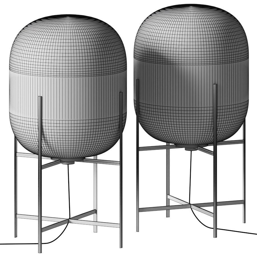 ODA FLOOR LAMP - Monologue 3D model_1