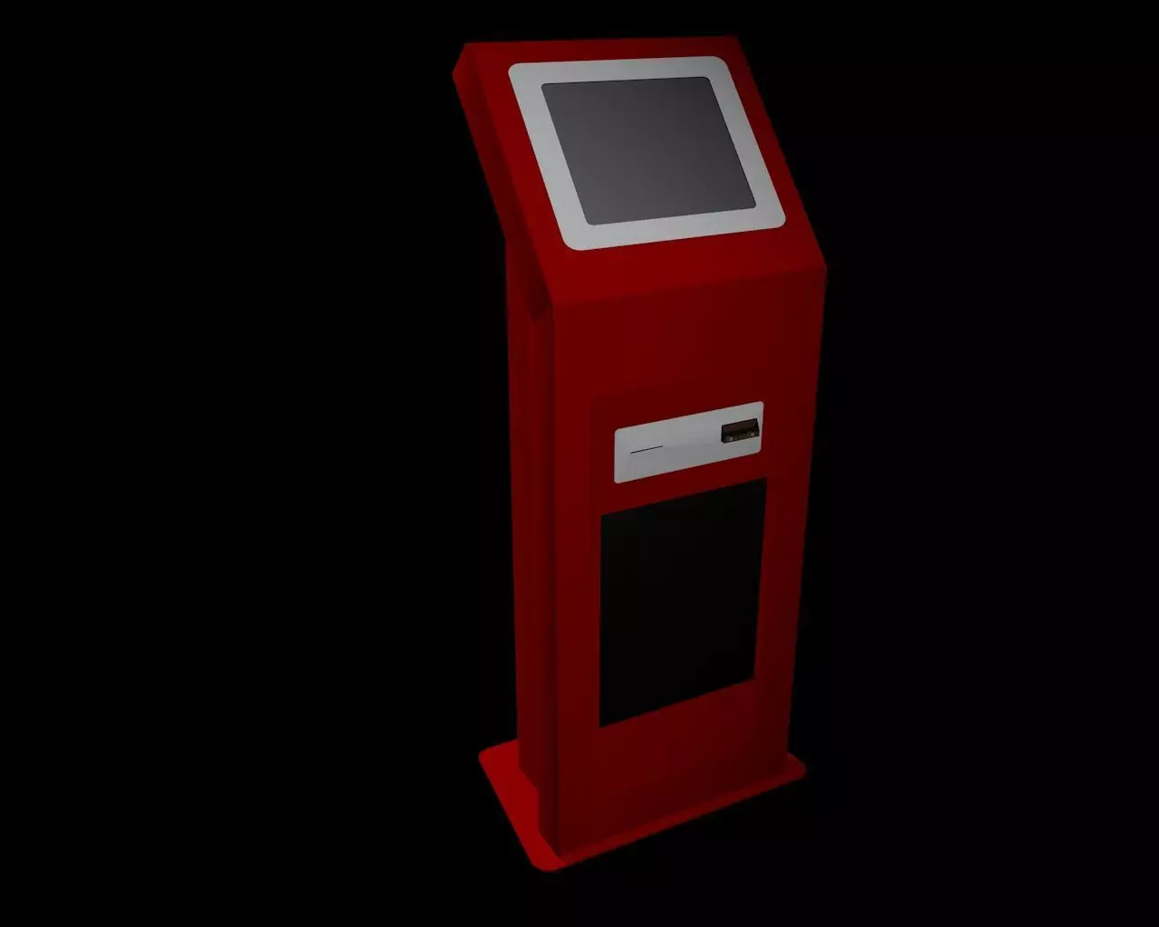 Vending machine 3D print model_0