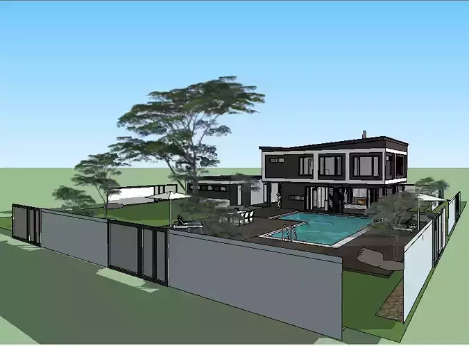 Luxury house 3d