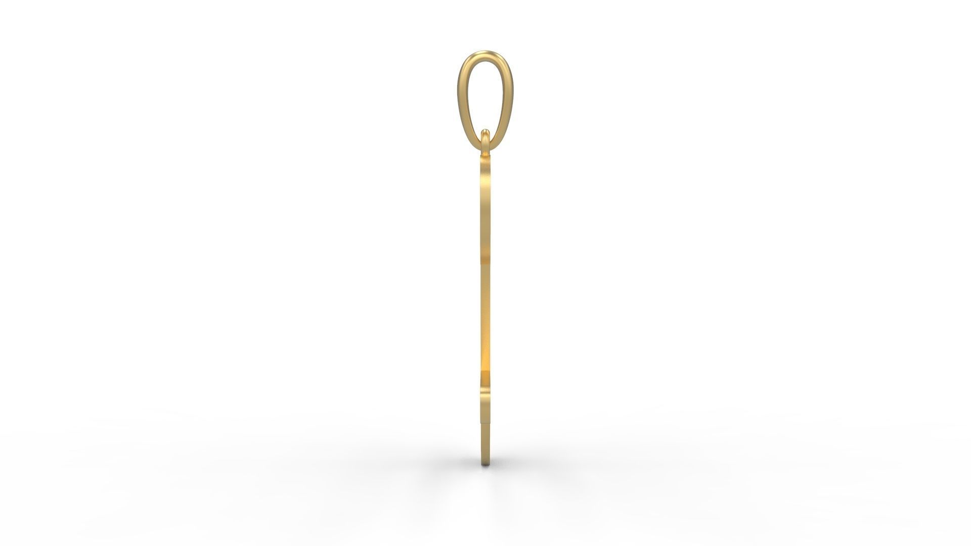 Initial Letters Pendant Harlow L 3D print model_2