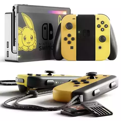 Nintendo switch 3D model