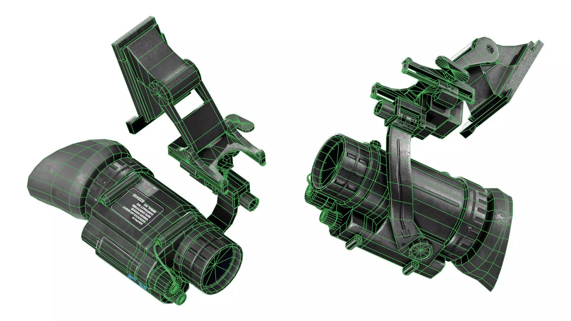 AN PVS 14 MNVD Low-poly 3D model_8