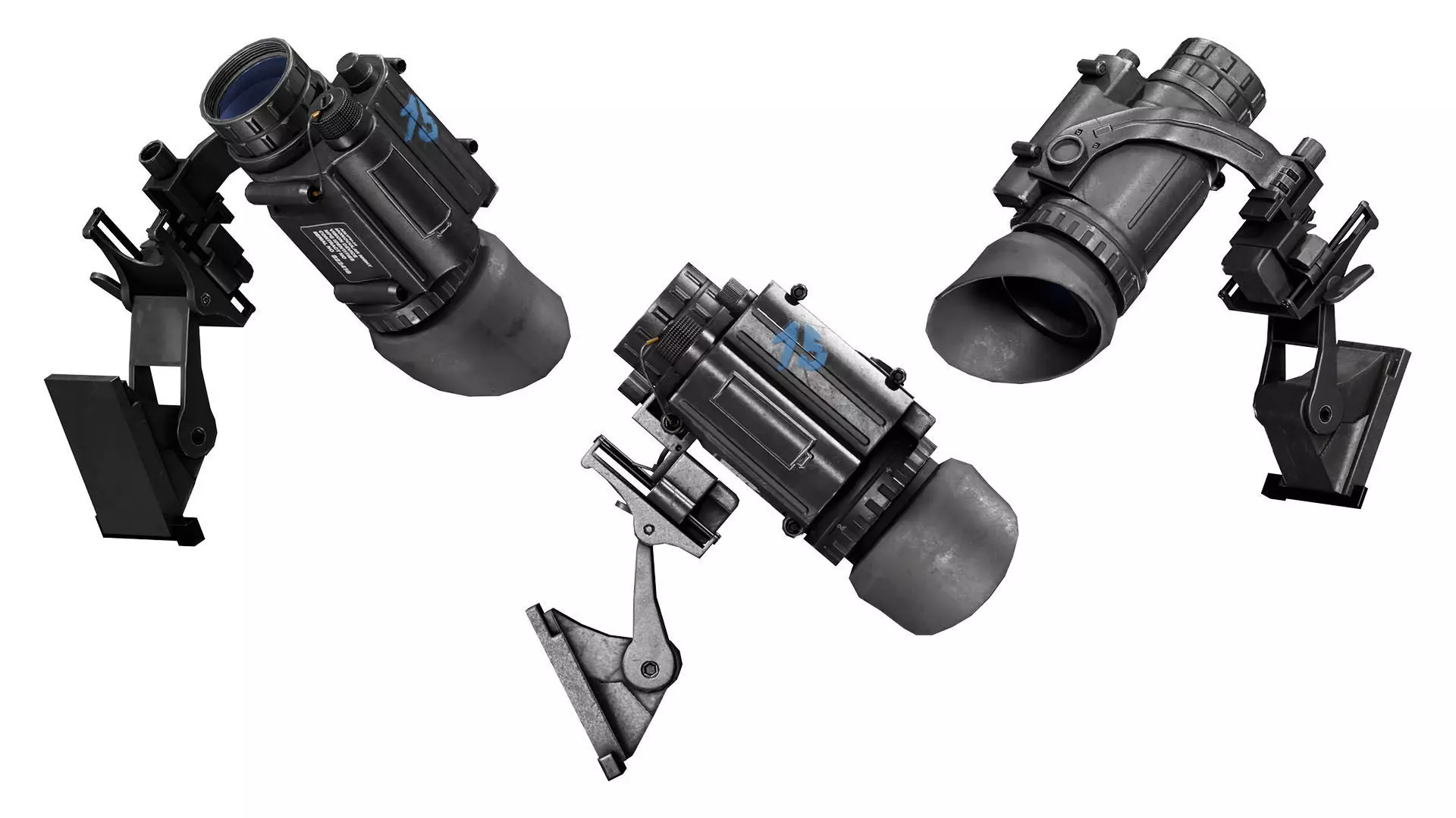 AN PVS 14 MNVD Low-poly 3D model_5