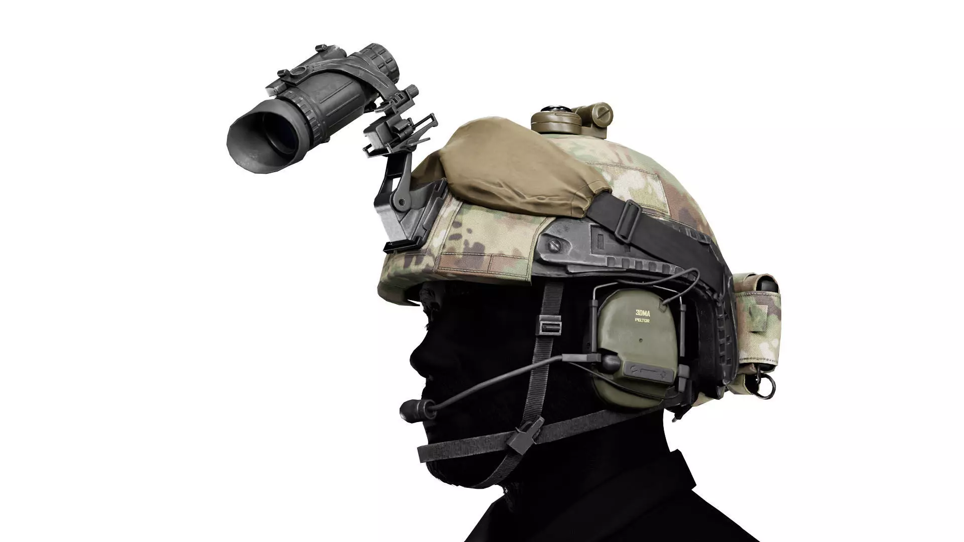 AN PVS 14 MNVD Low-poly 3D model_7