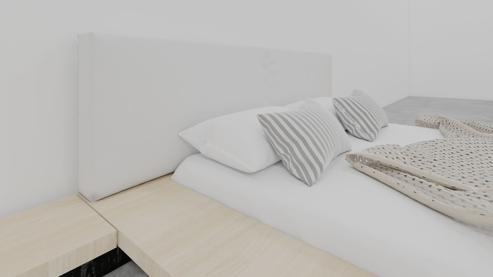 mrarq cama king size 02 Low-poly 3D model_1