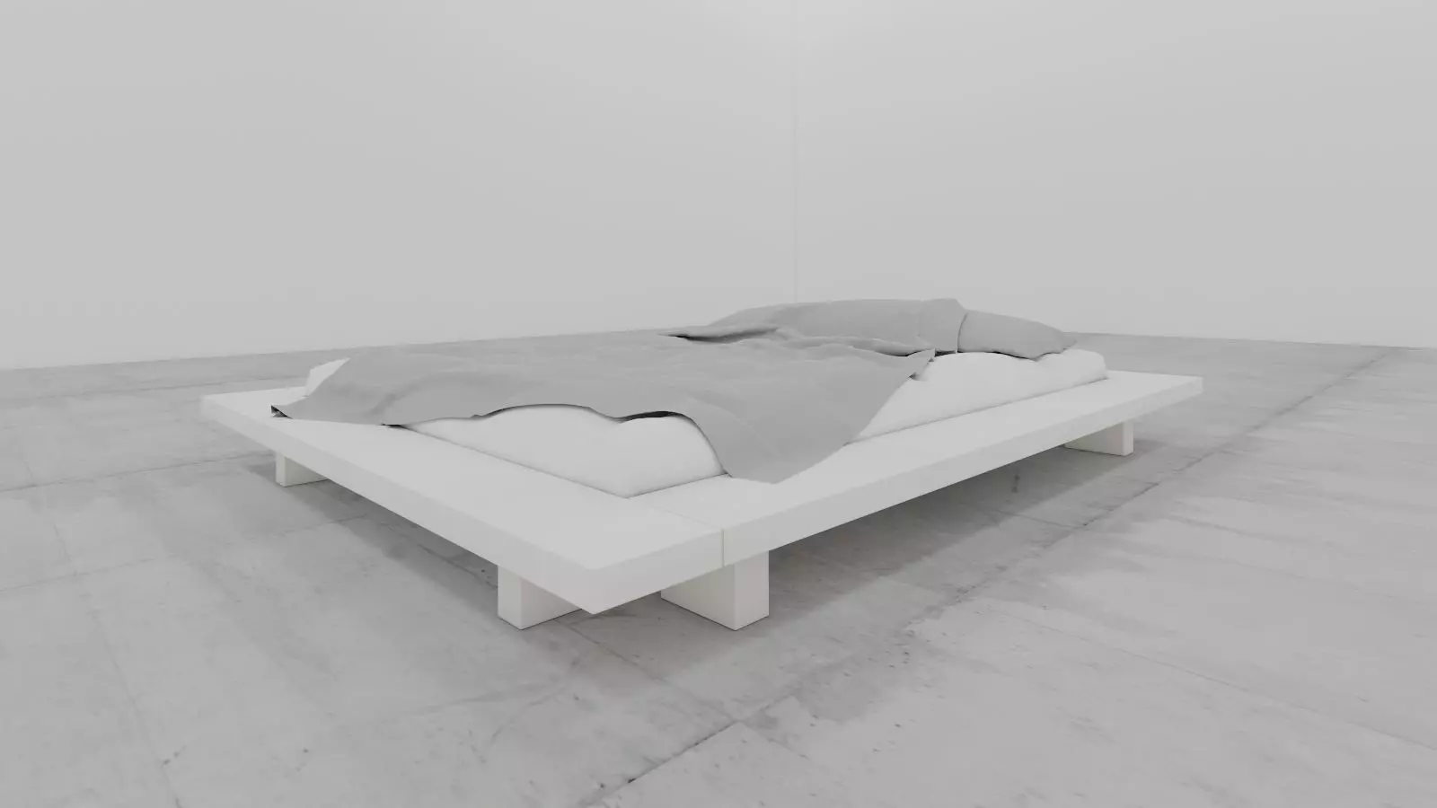 mrarq cama king size 04 Low-poly 3D model_0