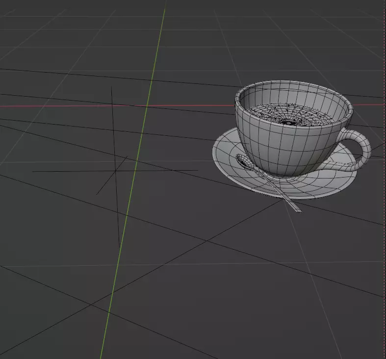 cup of coffe Free 3D model_0