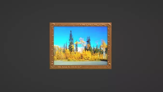 Framed painting Autumn