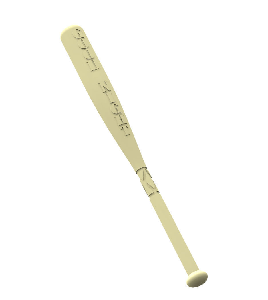 Alternative bat for VX-Labs Harley Quinn 3D print model_1
