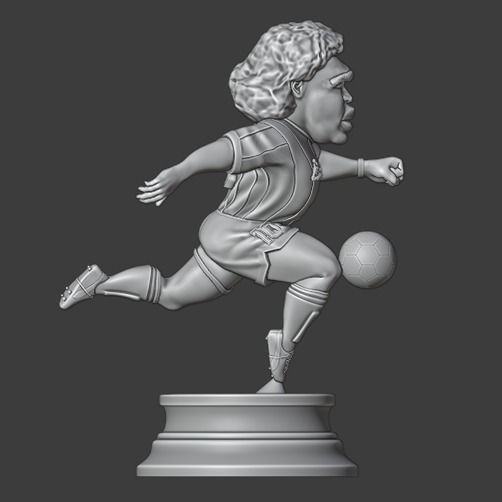 Diego Maradona 3D print model_6