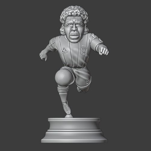 Diego Maradona 3D print model_8