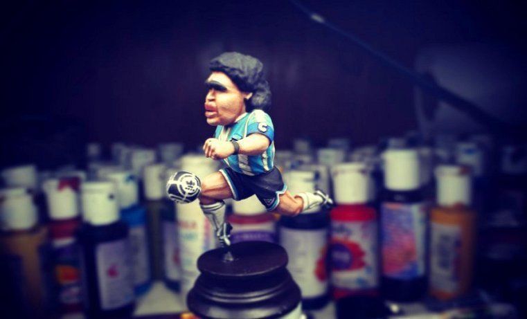 Diego Maradona 3D print model_1