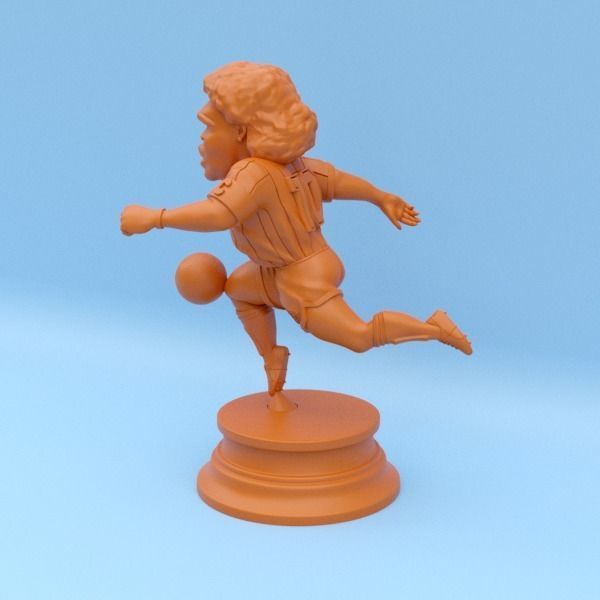 Diego Maradona 3D print model_3