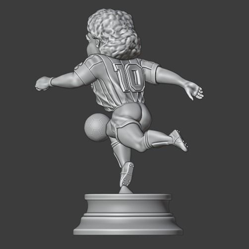 Diego Maradona 3D print model_11