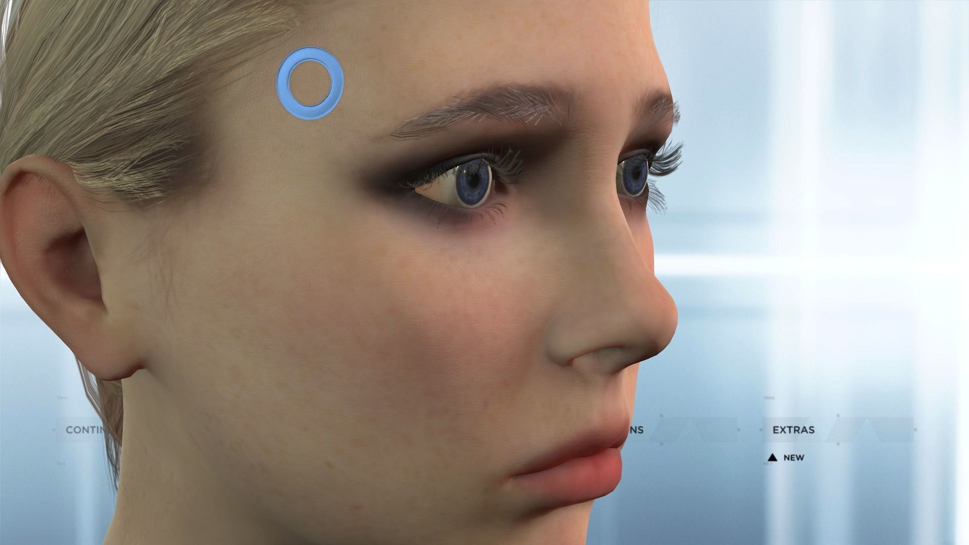 Chloe from Detriot Become Human Low-poly 3D model_3