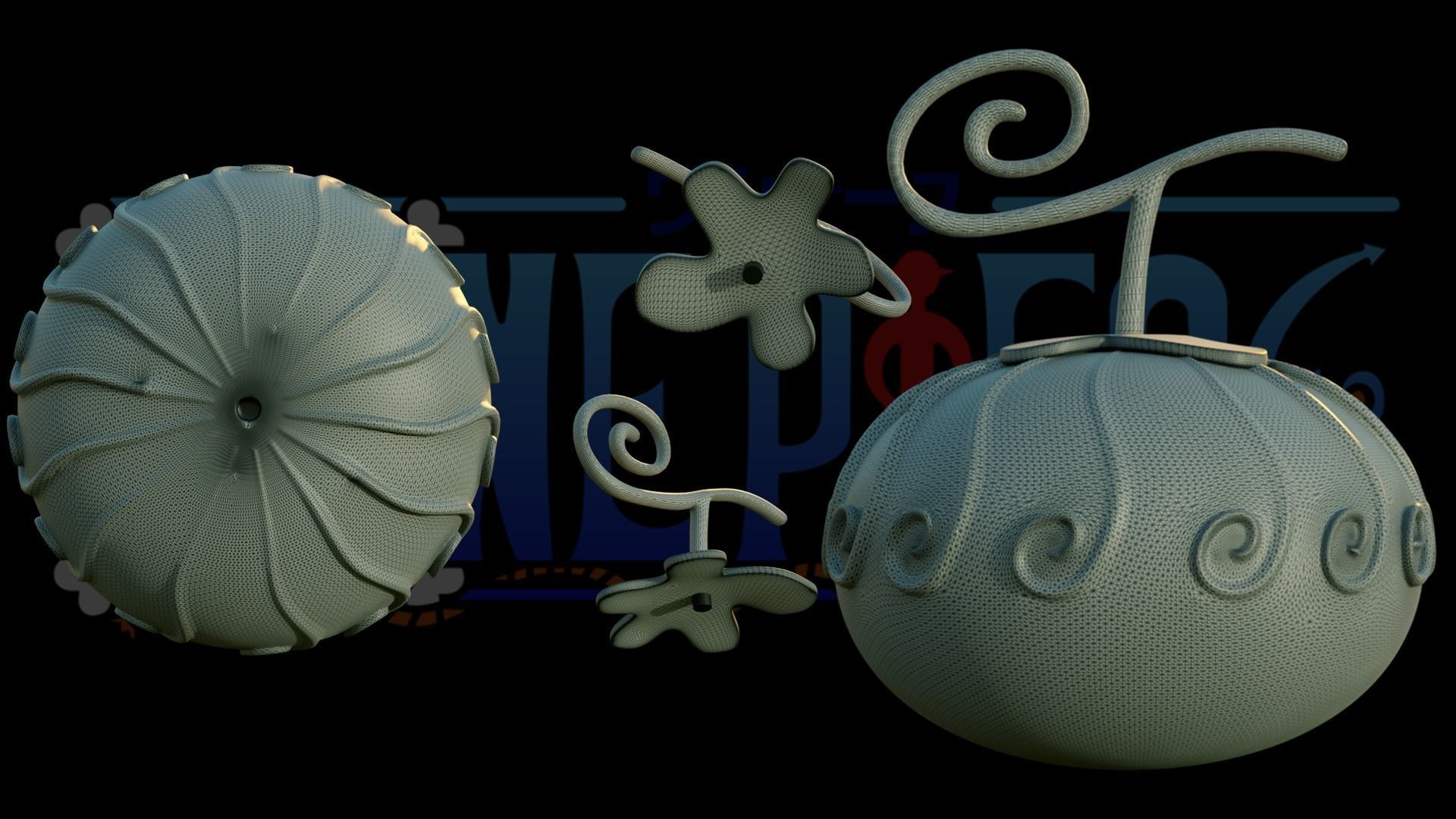 Inu Inu no Mi - Model Okuchi no Makami - One Piece 3D print model_10